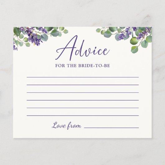 Kaart voor advies over Vrijgezellenfeest en eucaly (Voorkant)