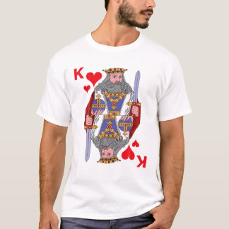 Kaart voor afspelen Kieart Kaart Kostuum Fancy Dre T-shirt