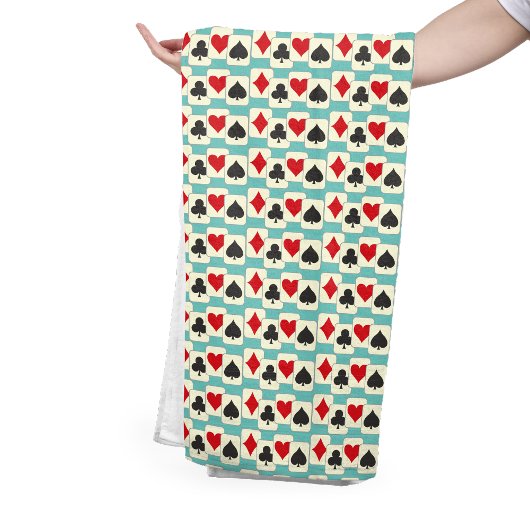 Kaart voor afspelen Kwartet Aqua Bath Set Bad Handdoek