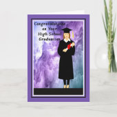 Kaart voor Afstuderen op de middelbare school voor (Voorkant)