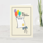 Kaart voor Afstuderen op school (Voorkant)