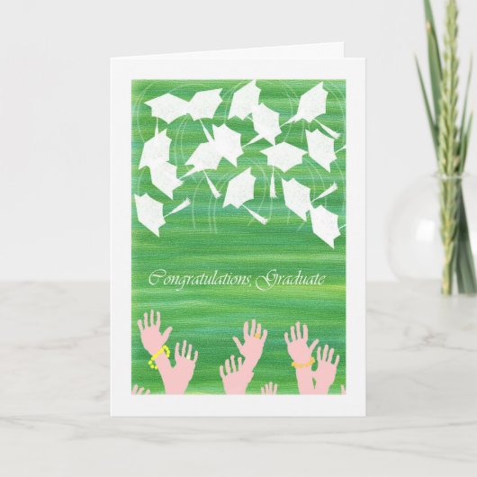 Kaart voor Afstuderen op school (Voorkant)