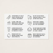 Kaart voor alle kleurliefdesinstructies (Achterkant)