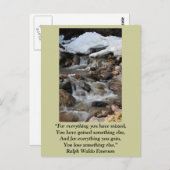 Kaart "Voor alles wat je hebt gemist" — Emerson (Voorkant / Achterkant)