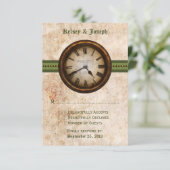 Kaart voor Antiek klokrespons, groen (Staand voorkant)