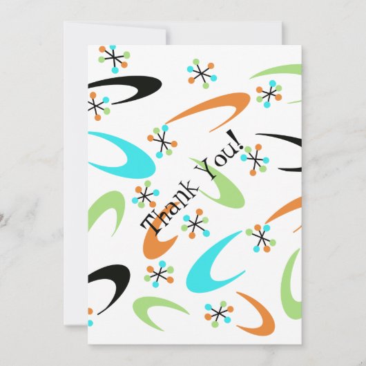 Kaart voor atoomdank, midden eeuw (Voorkant)