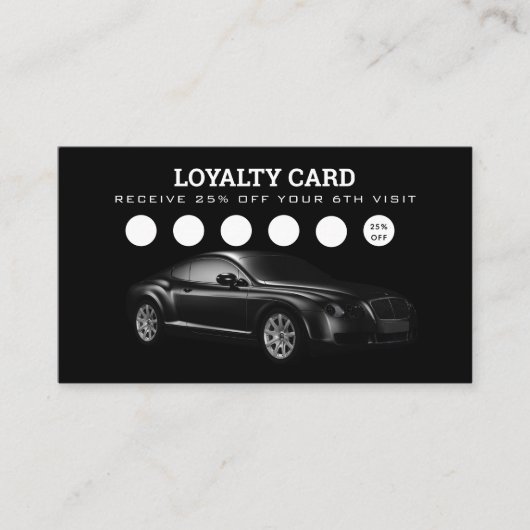 Kaart voor automatische reparatie van automatische visitekaartje (Voorkant)