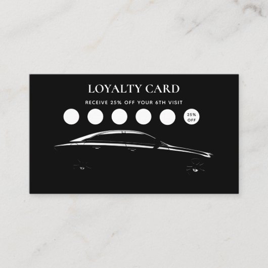 Kaart voor automatische reparatie van automatische visitekaartje (Voorkant)