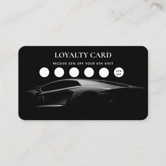 Kaart voor automatische reparatie van automatische visitekaartje (Voorkant)