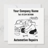 Kaart voor autoreparaties (Voorkant)