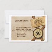 Kaart voor avontuurlijke bruiloft v5 (Voorkant)