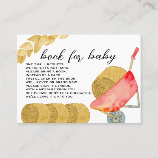 Kaart voor Baby Plaatskaartje (Voorkant)