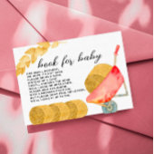Kaart voor Baby Plaatskaartje