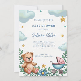 kaart voor babyfeestje