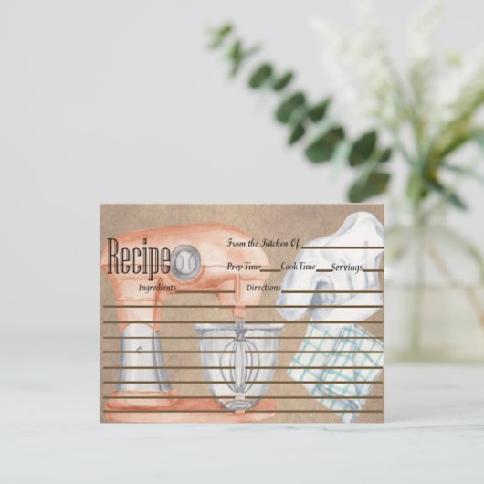 Kaart voor  bankgebruik, landstijl (Staand voorkant)