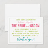 Kaart voor behuizing voor Kaart met heldere kleure (Voorkant / Achterkant)