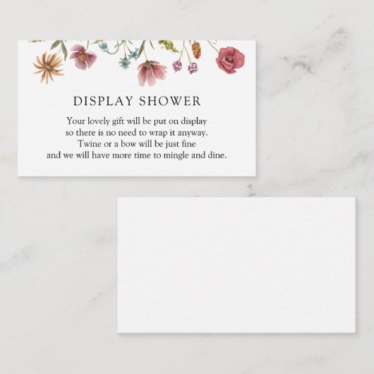 Kaart voor behuizing voor Wilde-blowerdisplay (Voorkant / Achterkant)