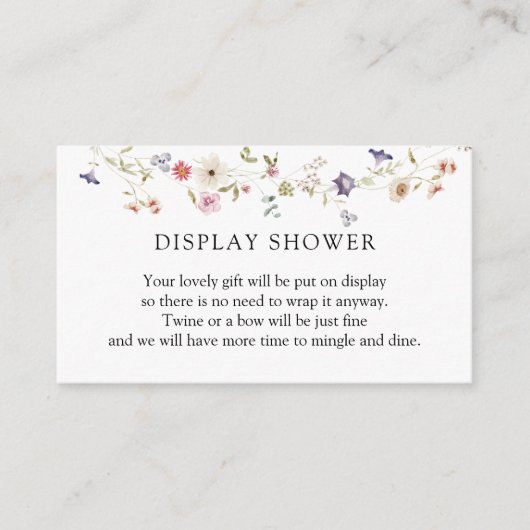 Kaart voor behuizing voor Wilde-blowerdisplay (Voorkant)