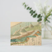 Kaart voor bergen en rivieren (Staand voorkant)