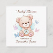 Kaart voor berichtenbehuizing baby shower Book (Voorkant)