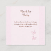 Kaart voor berichtenbehuizing baby shower Book (Achterkant)