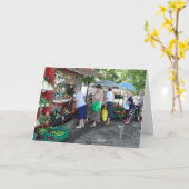 Kaart voor Beste Vrienden Voor Altijd Oude Poolse  (Gele Bloem)