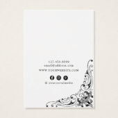 Kaart voor bezorgen van beeldscherm ・  sociale med (Achterkant)