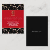 Kaart voor bloesems voor zwarte en rode kersen (Voorkant / Achterkant)