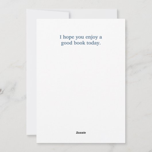 Kaart voor boekenliefhebbers (Achterkant)