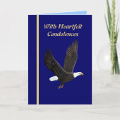 Kaart voor brandweercondoleances (Voorkant)