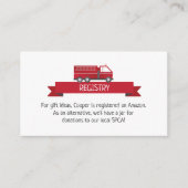 Kaart voor brandweerwagen voor brandweerlieden op  (Voorkant)