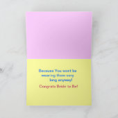 Kaart voor Bruid om te zijn (Binnen)