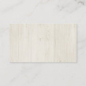 Kaart voor bruiloft Ceremony Enclosure - Simple (Achterkant)