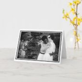 Kaart voor bruiloft - Gefeliciteerde dames (Gele Bloem)