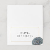 Kaart voor bruiloft Plaats kaart Plaatskaartje (Buitenkant ongevouwen)