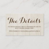 Kaart voor bruiloft website (Voorkant)