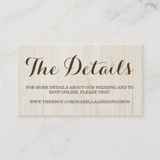 Kaart voor bruiloft website (Voorkant)