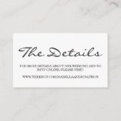 Kaart voor bruiloft website (Voorkant)