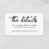 Kaart voor bruiloft website (Voorkant)