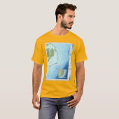 Kaart voor buitenbanken t-shirt (Voorkant volledig)