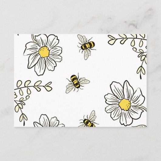 Kaart voor bundelbijen luierbehuizing (Achterkant)