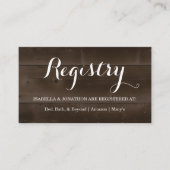 Kaart voor cadeauregisterbehuizing (Voorkant)