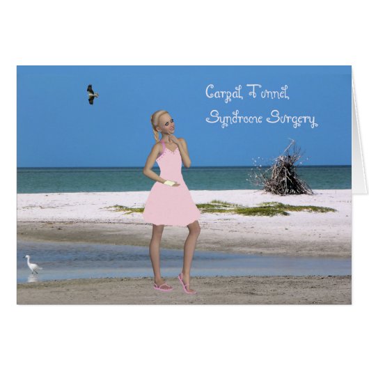 Kaart voor carpalettunnelsyndroom (Voorkant Horizontaal)