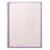 Kaart voor computerprogrammering Notitieboek (Voorkant)