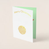 Kaart voor Cyber-kerstrendierrendiervernieuwing Fo (Voorkant)