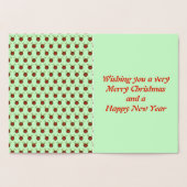 Kaart voor Cyber-kerstrendierrendiervernieuwing Fo (Binnen)