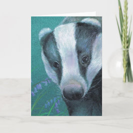 Kaart voor dagelijks gebruik met fijne kunst
