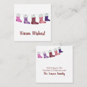 Kaart voor de begrotingsafsluiting van de pretjaar (Voorkant / Achterkant)