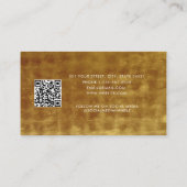 Kaart voor de benoeming van zakelijke klanten QR-c Visitekaartje (Achterkant)