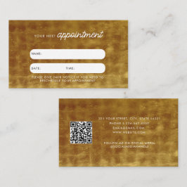 Kaart voor de benoeming van zakelijke klanten QR-c Visitekaartje